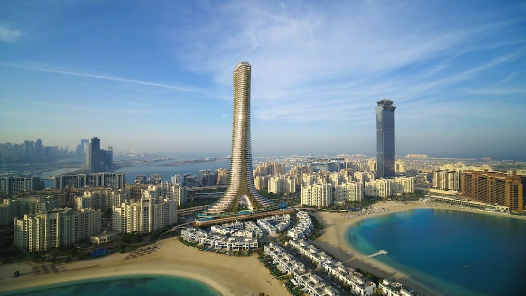 Como Residences tower at Palm Jumeirah Dubai - Tohid Fetrat