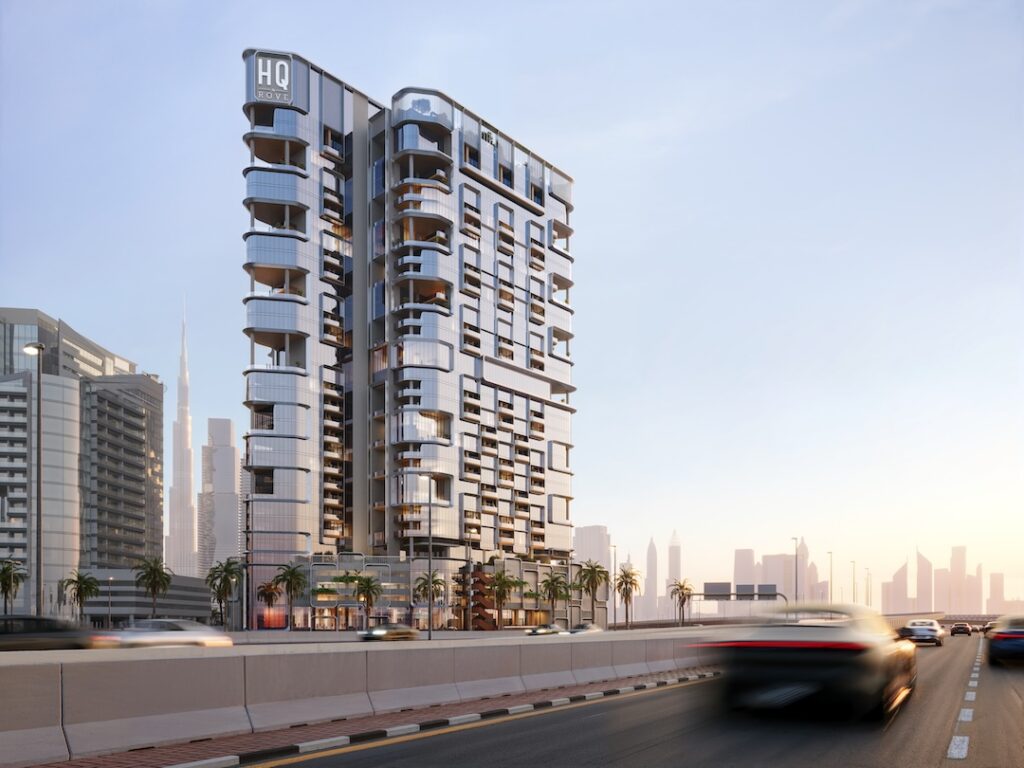 Modern commercial building with 21 high-speed lifts for smooth access-TohidFetrat