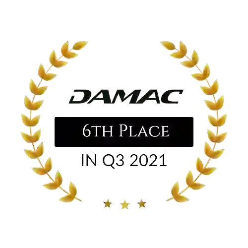 Tohid Fetrat recognized by Damac Properties as a Top Agent, ranked 6th Place in Q3 2021 for exceptional real estate sales performance in Dubai