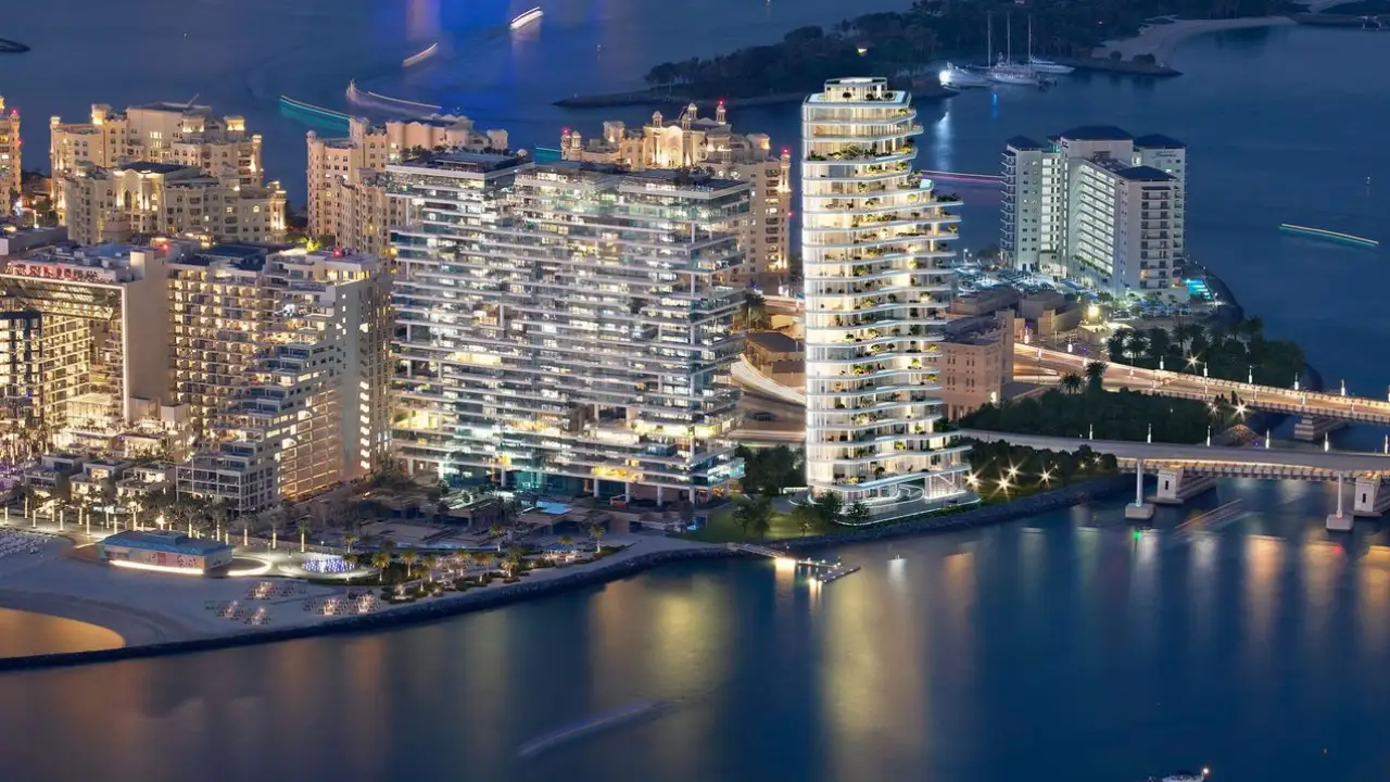AVA by Omniyat at Palm Jumeirah Dubai — ultra-luxury waterfront residences with panoramic sea views and elegant architecture — presented by Tohid Fetrat.
