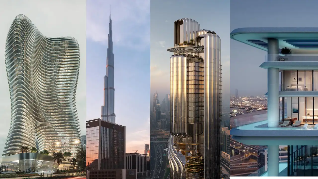 Dubai’s most iconic luxury real estate projects – featuring architectural masterpieces like Burj Khalifa, One Za’abeel, and waterfront residences – presented by Tohid Fetrat.