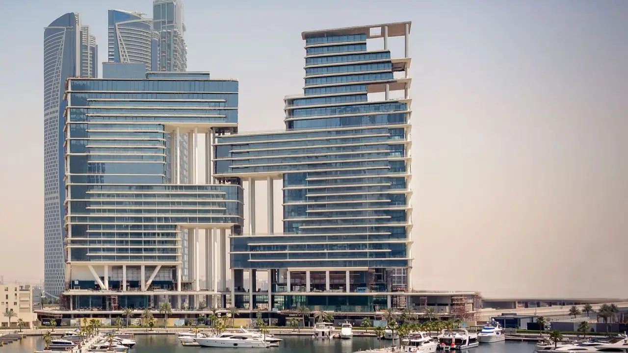 The Lana Residences Dorchester Collection by Omniyat — luxury waterfront residences on Dubai Canal with iconic architecture and five-star hospitality — presented by Tohid Fetrat.