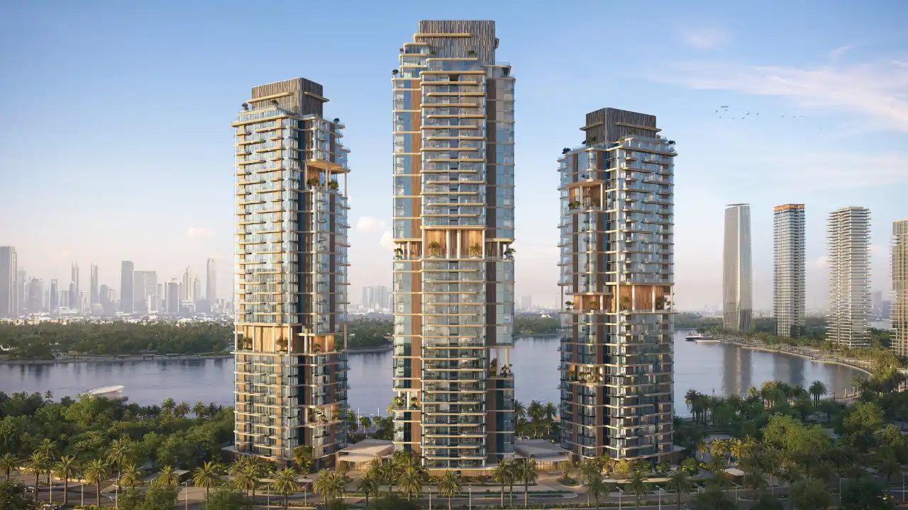 The Edit at d3 by Meraas – luxury waterfront towers in Dubai Design District with skyline and canal views