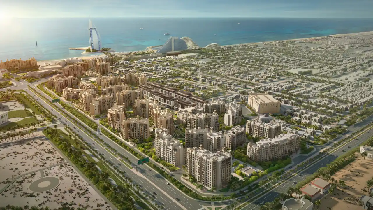 Madinat Jumeirah Living by Meraas — luxury community near Burj Al Arab with Arabic architecture and resort-style living — presented by Tohid Fetrat.