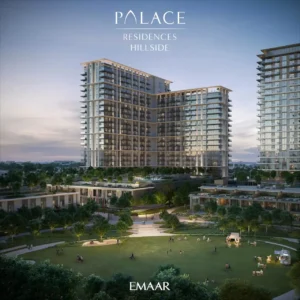 Palace Residences Hillside by Emaar — luxury apartments in Dubai Hills Estate overlooking golf course and park — presented by Tohid Fetrat.