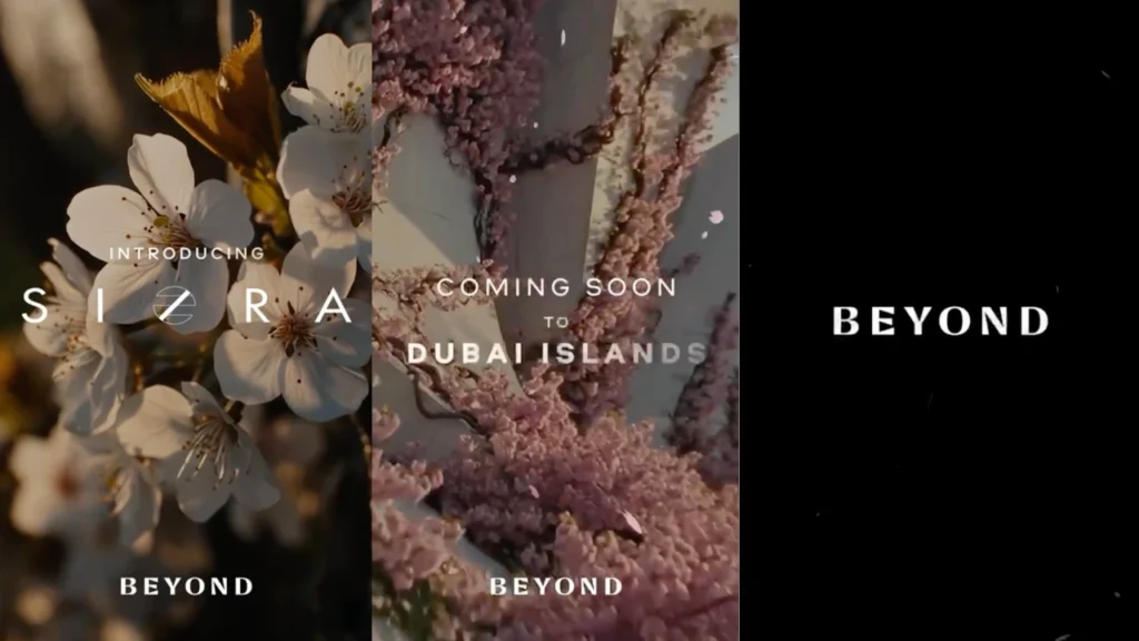 SIORA by Beyond, official teaser announcement for the new masterplan community launching soon at Dubai Islands, presented by Tohid Fetrat.