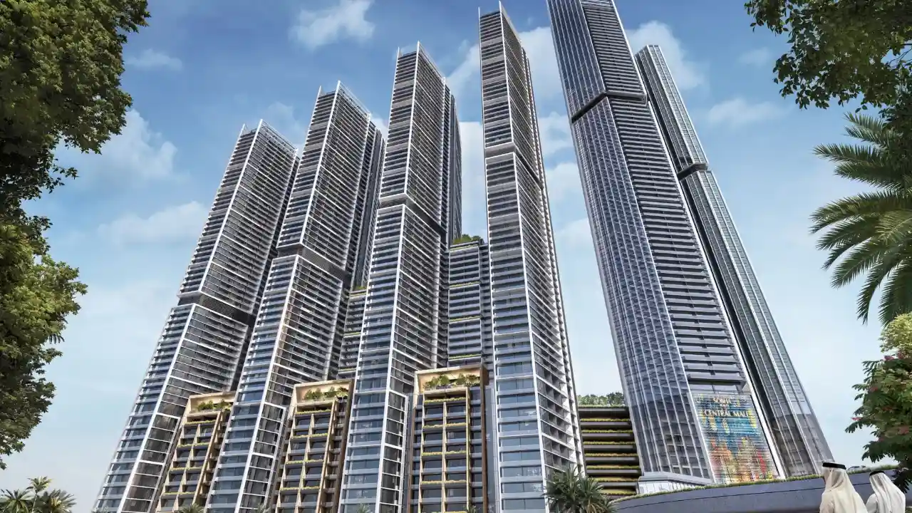 Sobha Central Dubai — luxury high-rise towers in Downtown Dubai with modern architecture and premium residences — presented by Tohid Fetrat.
