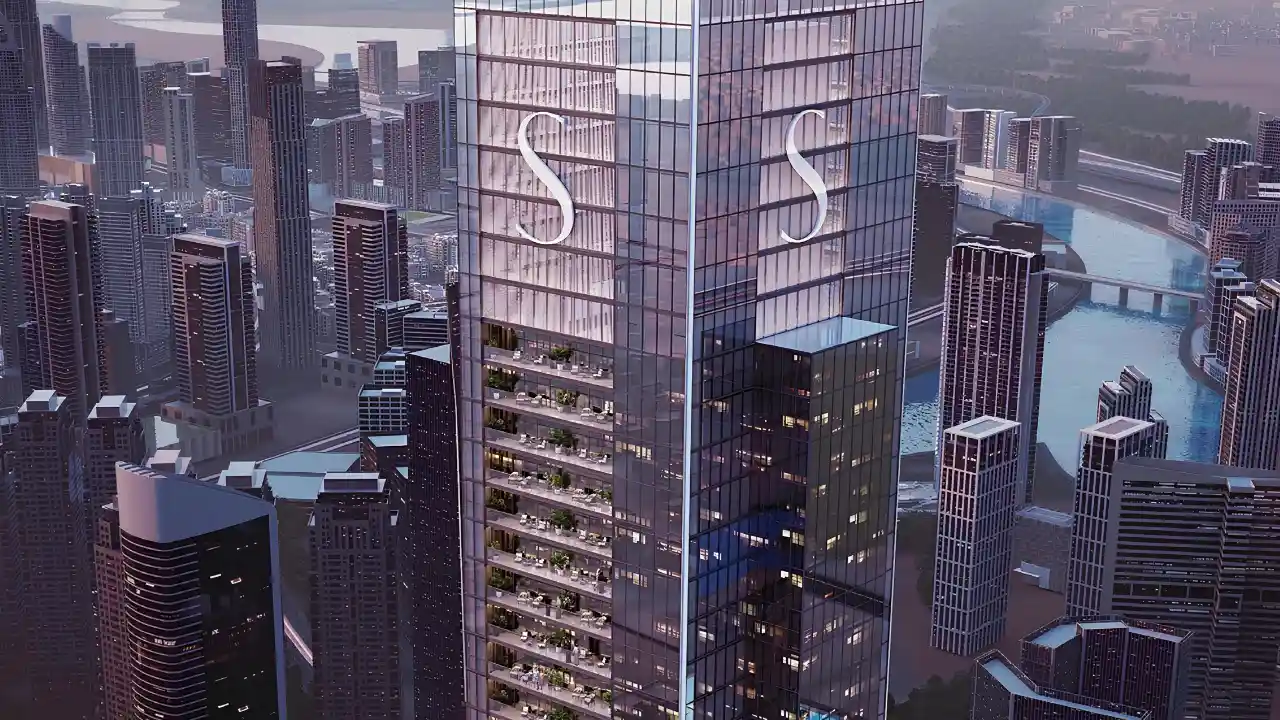 Sobha Skypaark Downtown Dubai — luxury high-rise residences with panoramic city and canal views — presented by Tohid Fetrat.