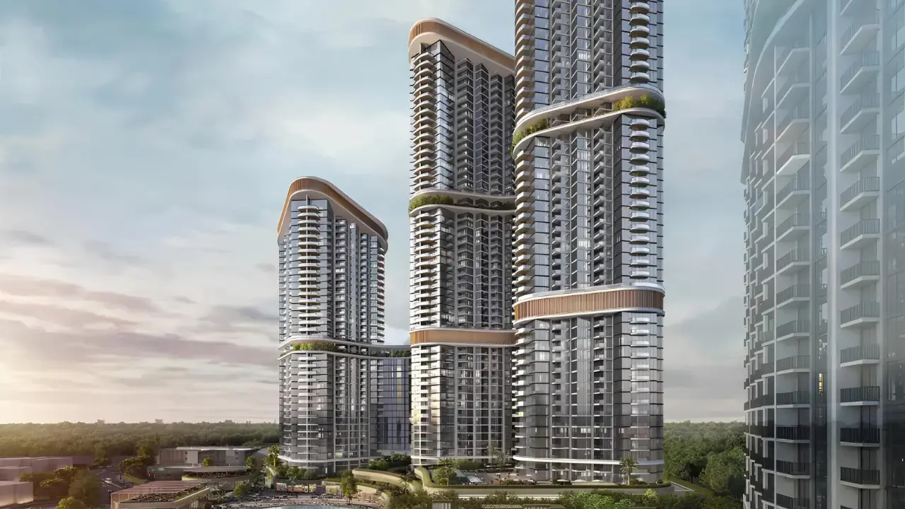 Sobha Skyscape Altius Dubai — premium luxury towers with sky gardens and curved architecture — presented by Tohid Fetrat.