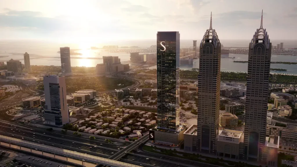 Sobha The S Tower Dubai Marina — körfez ve şehir manzaralı lüks rezidanslar — Tohid Fetrat tarafından sunulmuştur.
