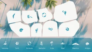 Barbados at DAMAC Islands 2 phase icons masterplan community layout overview Dubai Presented by Tohid Fetrat