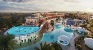 Cuba at DAMAC Islands 2 lagoon leisure complex with waterfront pools and community lifestyle spaces Dubai Presented by Tohid Fetrat