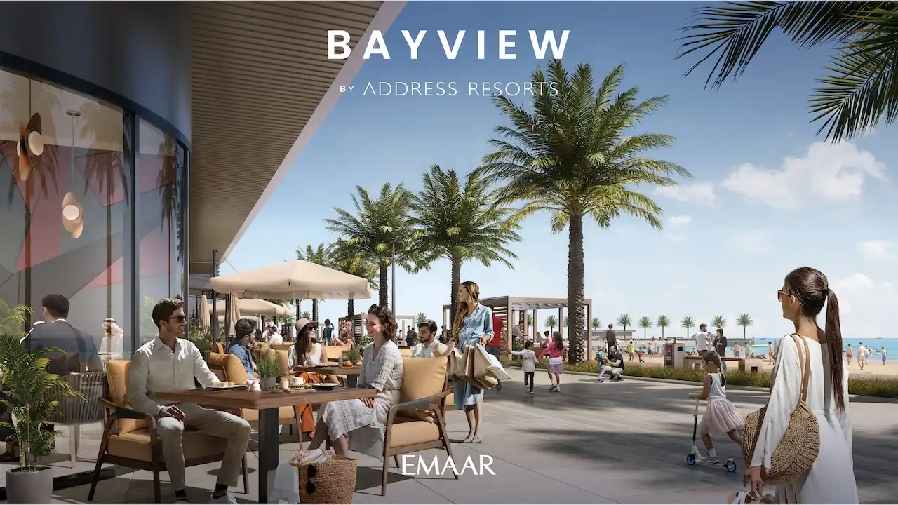 Emaar Beachfront beachfront cafe lifestyle Dubai Presented by Tohid Fetrat