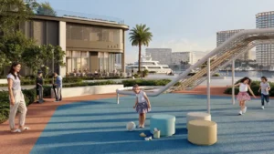 Fior 1 at Rashid Yachts & Marina by Emaar waterfront family playground and marina promenade with leisure spaces, Dubai - Presented by Tohid Fetrat