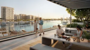 Aurea waterfront terrace lifestyle at Rashid Yachts & Marina in Mina Rashid, Dubai - Presented by Tohid Fetrat
