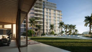 Wellness garden view at Bay Grove Residences Phase 1 Dubai Islands Island B Presented by Tohid Fetrat