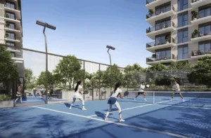 Grove Ridge at Emaar South by Emaar Properties padel court amenity in Dubai Presented by Tohid Fetrat