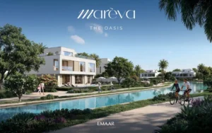 Mareva at The Oasis by Emaar modern villas beside a crystal lagoon with landscaped gardens and cycling paths in Dubai - Presented by Tohid Fetrat