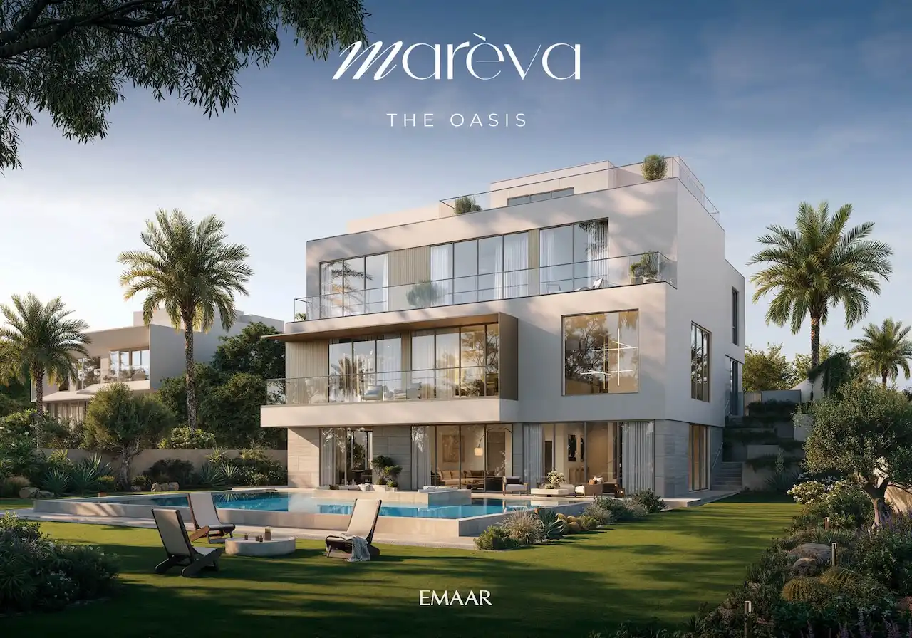 Mareva at The Oasis by Emaar luxury villa with private pool, spacious terraces, and landscaped garden in Dubai - Presented by Tohid Fetrat