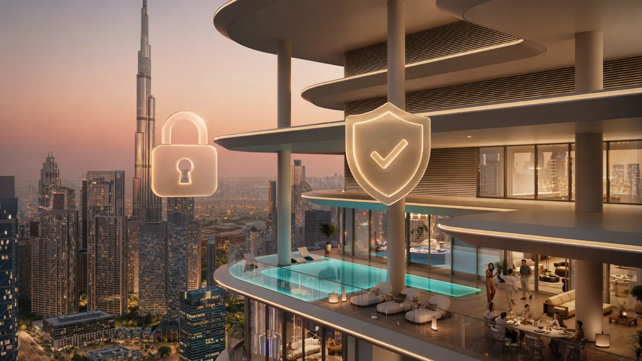 Escrow account at Avarra by Palace Dubai showing secure property investment environment buyer protection and regulated fund safety in Dubai Presented by Tohid Fetrat