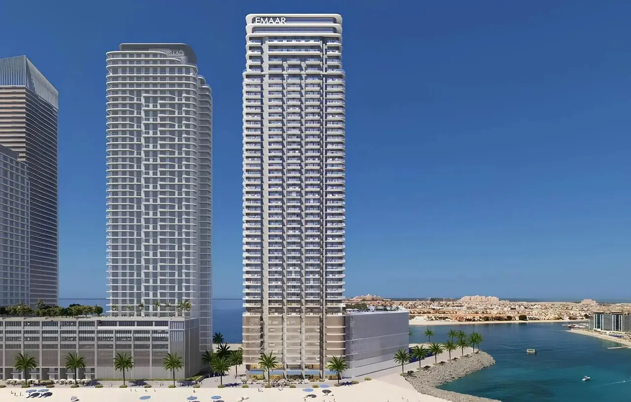 Beachgate by Address at Emaar Beachfront by Emaar twin residential towers with sea views and waterfront setting in Dubai - Presented by Tohid Fetrat