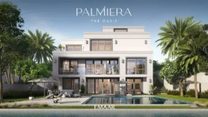 Palmiera at The Oasis by Emaar villa with private pool garden terrace and large glass facade in Dubai - Presented by Tohid Fetrat