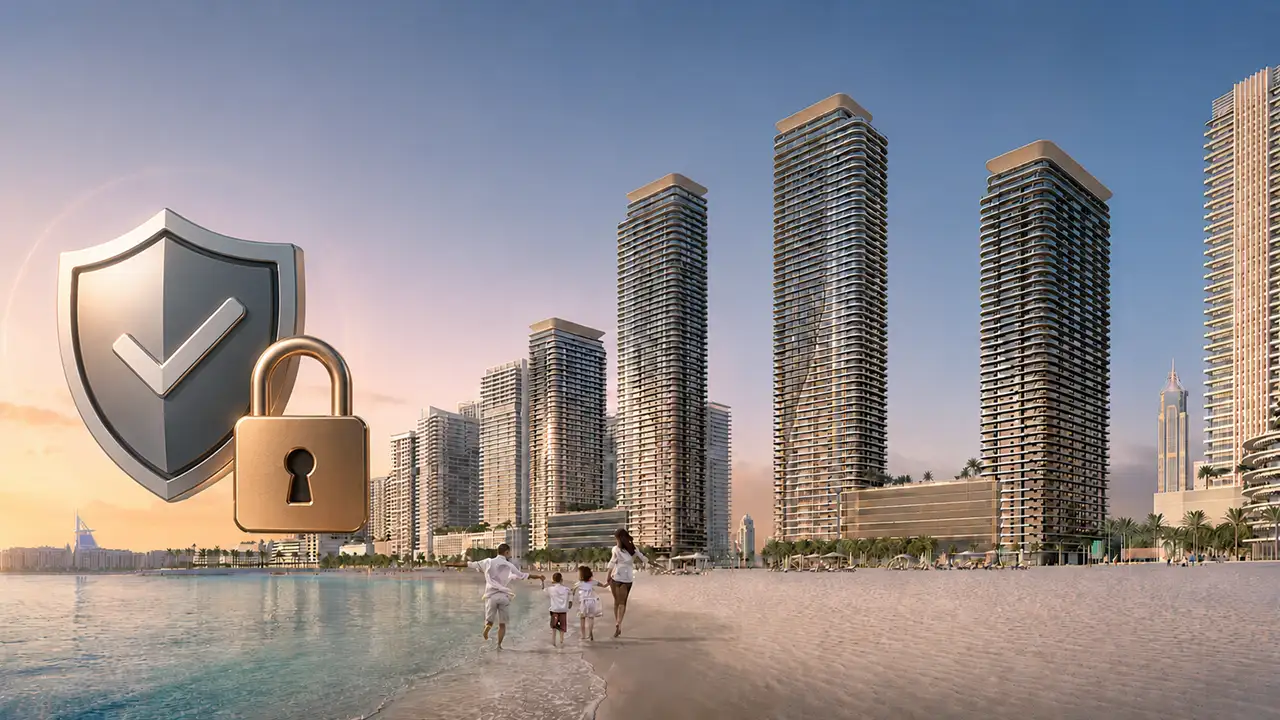 Bayview luxury beachfront residences with secure escrow account investment concept in Dubai Presented by Tohid Fetrat