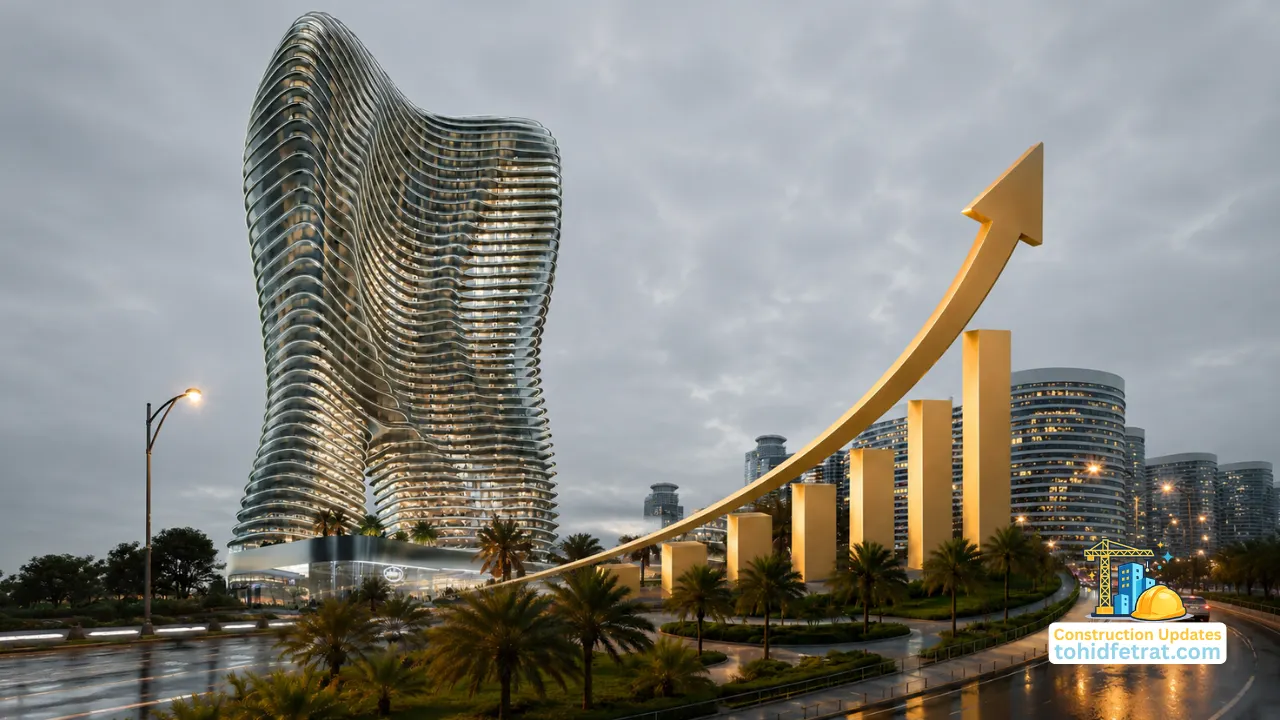 Luxury branded architectural tower and expansion growth concept featured in Binghatti Branded Development Expansion in Dubai Presented by Tohid Fetrat
