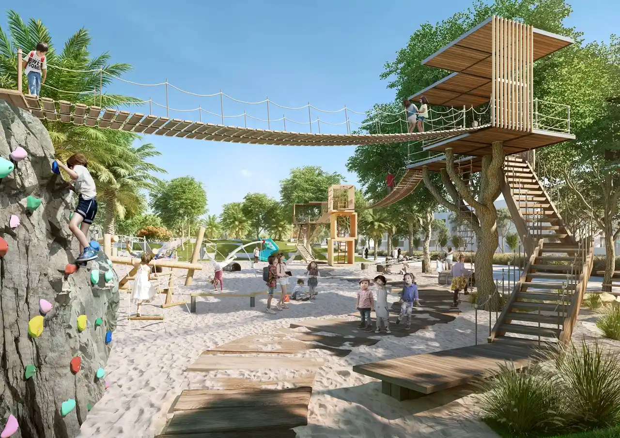 EDEN at The Valley by Emaar kids adventure park and outdoor play area in Dubai - Presented by Tohid Fetrat