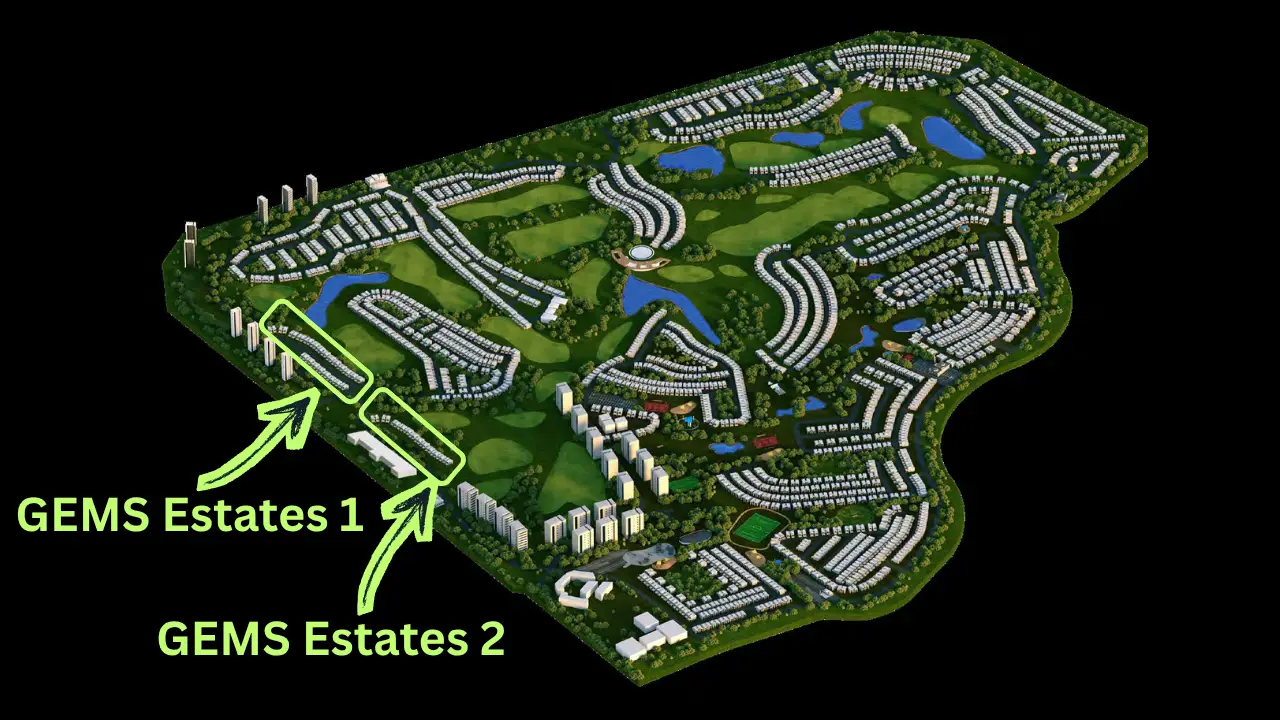 GEMS Estates by DAMAC at DAMAC Hills location within the DAMAC Hills masterplan community in Dubai - Presented by Tohid Fetrat