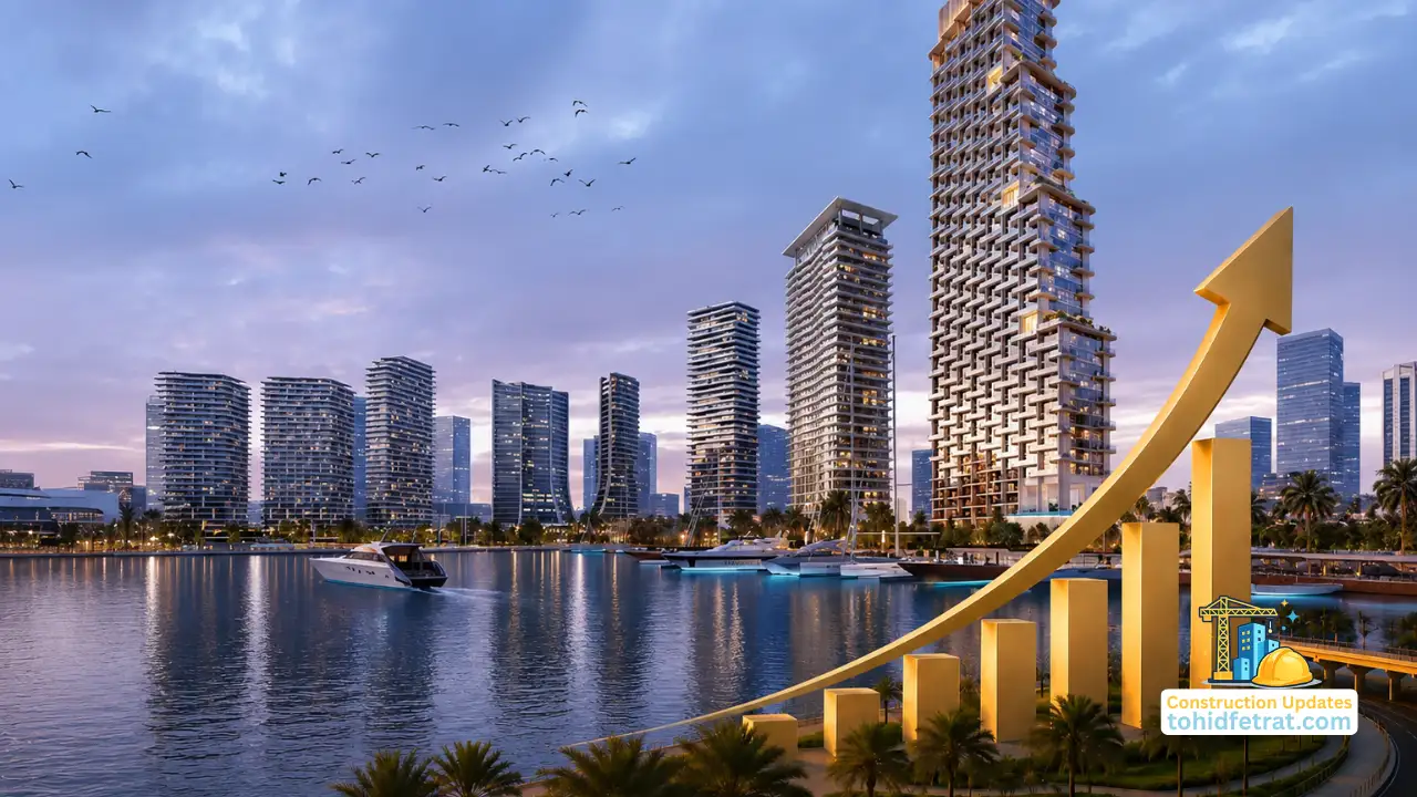 Luxury waterfront skyline and lifestyle driven coastal expansion featured in Meraas Waterfront and Lifestyle Development Expansion in Dubai Presented by Tohid Fetrat