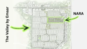 NARA at The Valley by Emaar location within The Valley master community in Dubai - Presented by Tohid Fetrat