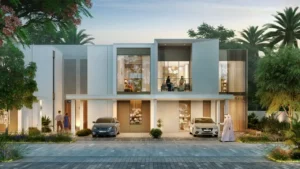 NARA at The Valley by Emaar luxury townhouse exterior architecture in Dubai - Presented by Tohid Fetrat