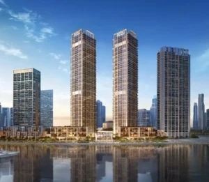 Peninsula Four The Plaza by Select Group luxury waterfront towers along Dubai Canal in Business Bay Dubai Presented by Tohid Fetrat