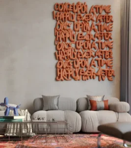 RAW District by Imtiaz in Downtown Jebel Ali luxury lounge interior with designer seating, artistic wall installation, and contemporary decor in Dubai - Presented by Tohid Fetrat