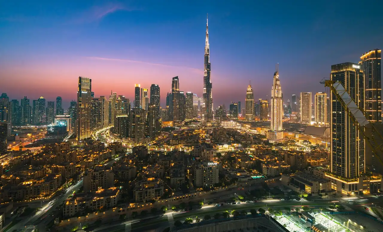 Dubai skyline representing compliance checks and international wire transfer verification for property payments Presented by Tohid Fetrat