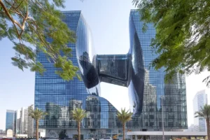 The Opus Residences by OMNIYAT iconic building exterior designed by Zaha Hadid in Dubai - Presented by Tohid Fetrat