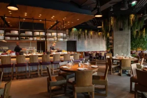 The Opus Residences by OMNIYAT Roka restaurant culinary dining interior in Dubai - Presented by Tohid Fetrat