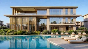 Tilal Binghatti Phase 1 modern luxury villa with private pool landscaped garden and contemporary architecture in Dubai Presented by Tohid Fetrat