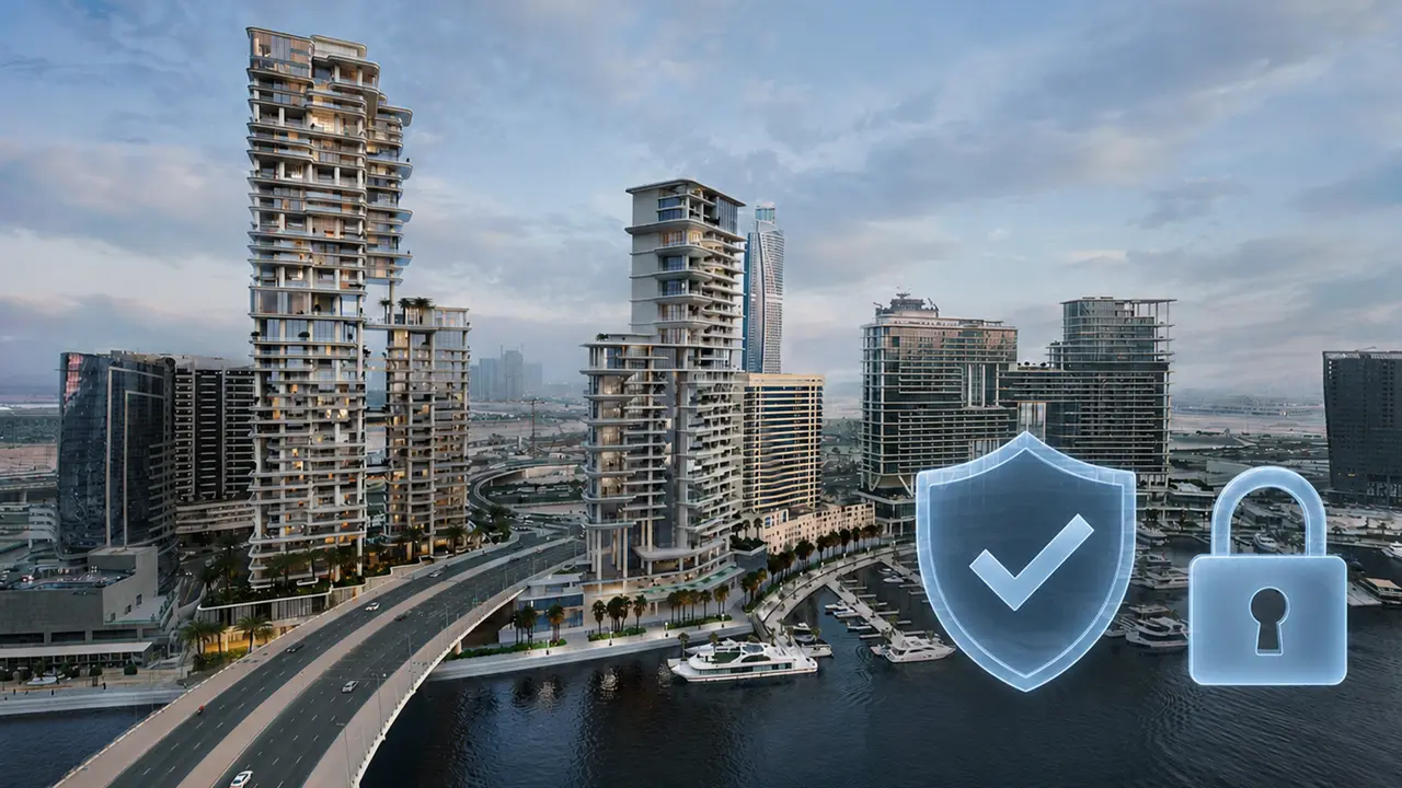 VELA by OMNIYAT secure escrow account concept with luxury waterfront residences in Dubai Presented by Tohid Fetrat