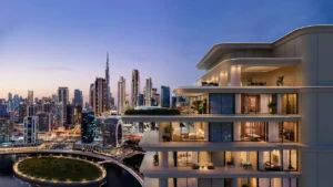 VELA Viento Dorchester Collection by Omniyat luxury residence with Burj Khalifa skyline views in Dubai - Presented by Tohid Fetrat