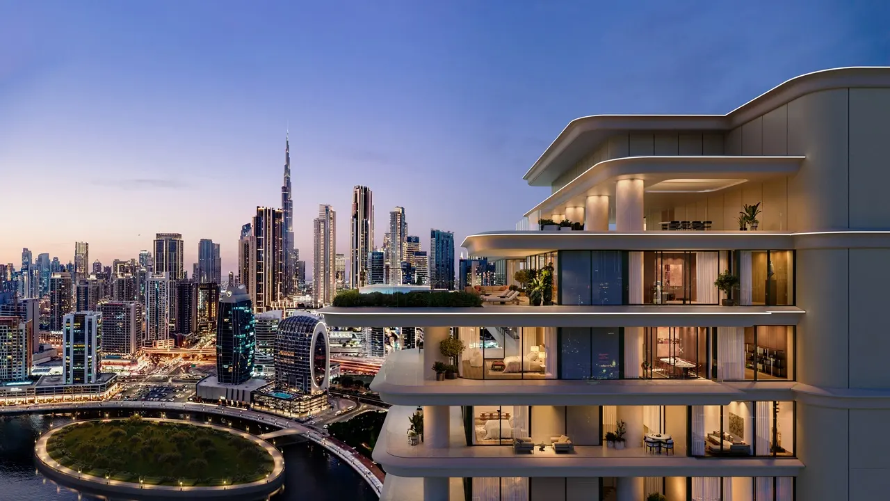 VELA Viento Dorchester Collection by Omniyat luxury residence with Burj Khalifa skyline views in Dubai - Presented by Tohid Fetrat