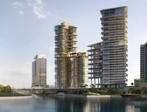 VELA Viento Dorchester Collection by Omniyat luxury waterfront towers overlooking the marina in Dubai - Presented by Tohid Fetrat