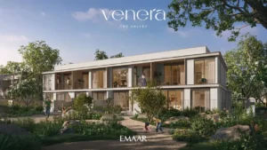 Venera at The Valley by Emaar contemporary townhouses overlooking landscaped gardens and outdoor family spaces in Dubai - Presented by Tohid Fetrat