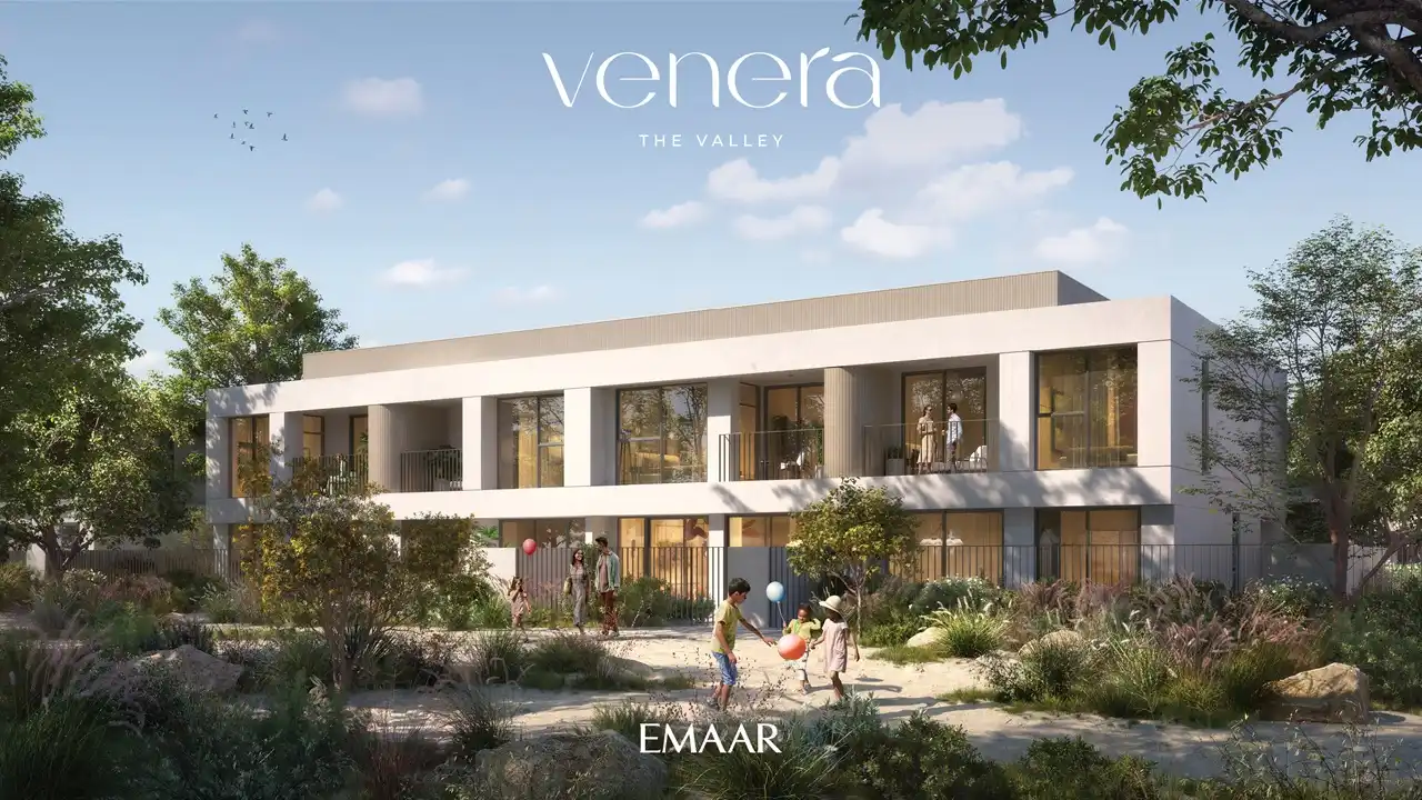 Venera at The Valley by Emaar contemporary townhouses with landscaped gardens and outdoor family spaces in Dubai - Presented by Tohid Fetrat