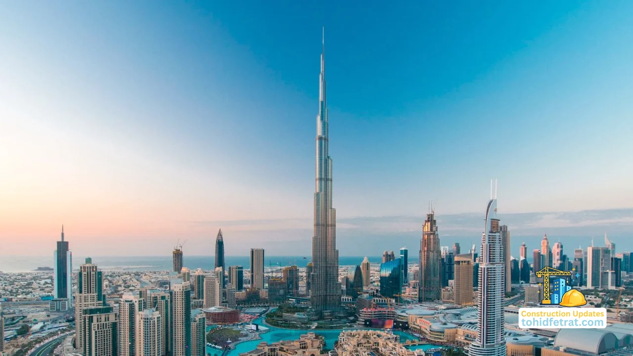 Why Downtown Dubai Construction Updates Matter for Dubai Property Investors featuring Burj Khalifa, Downtown Dubai skyline and ongoing development activity across Dubai's prime investment district. Presented by Tohid Fetrat