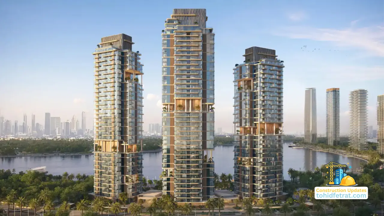 Luxury waterfront residential towers featured in Why Meraas Construction Updates Matter for Property Buyers Presented by Tohid Fetrat