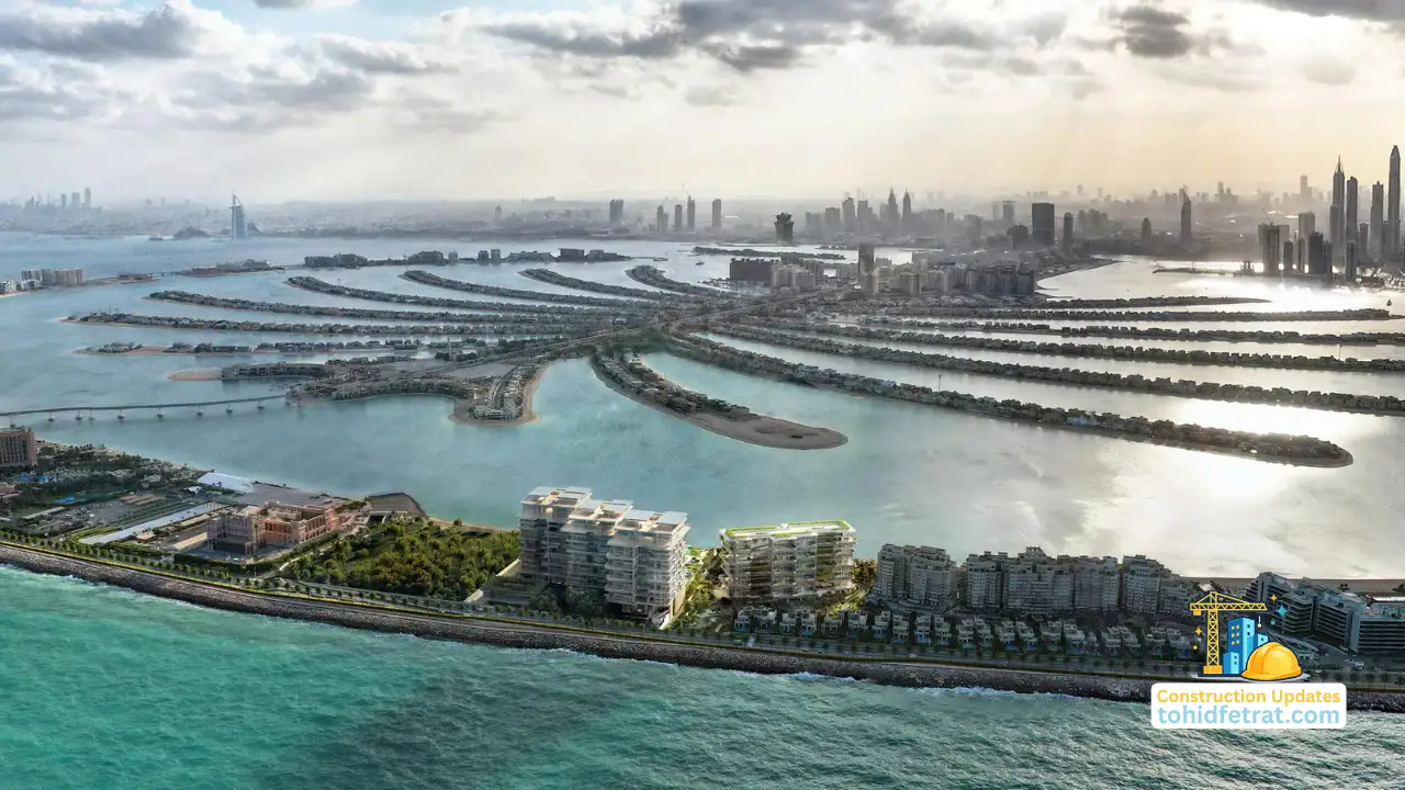 Palm Jumeirah coastal development and waterfront communities featured in Why Nakheel Construction Updates Matter for Property Buyers Presented by Tohid Fetrat