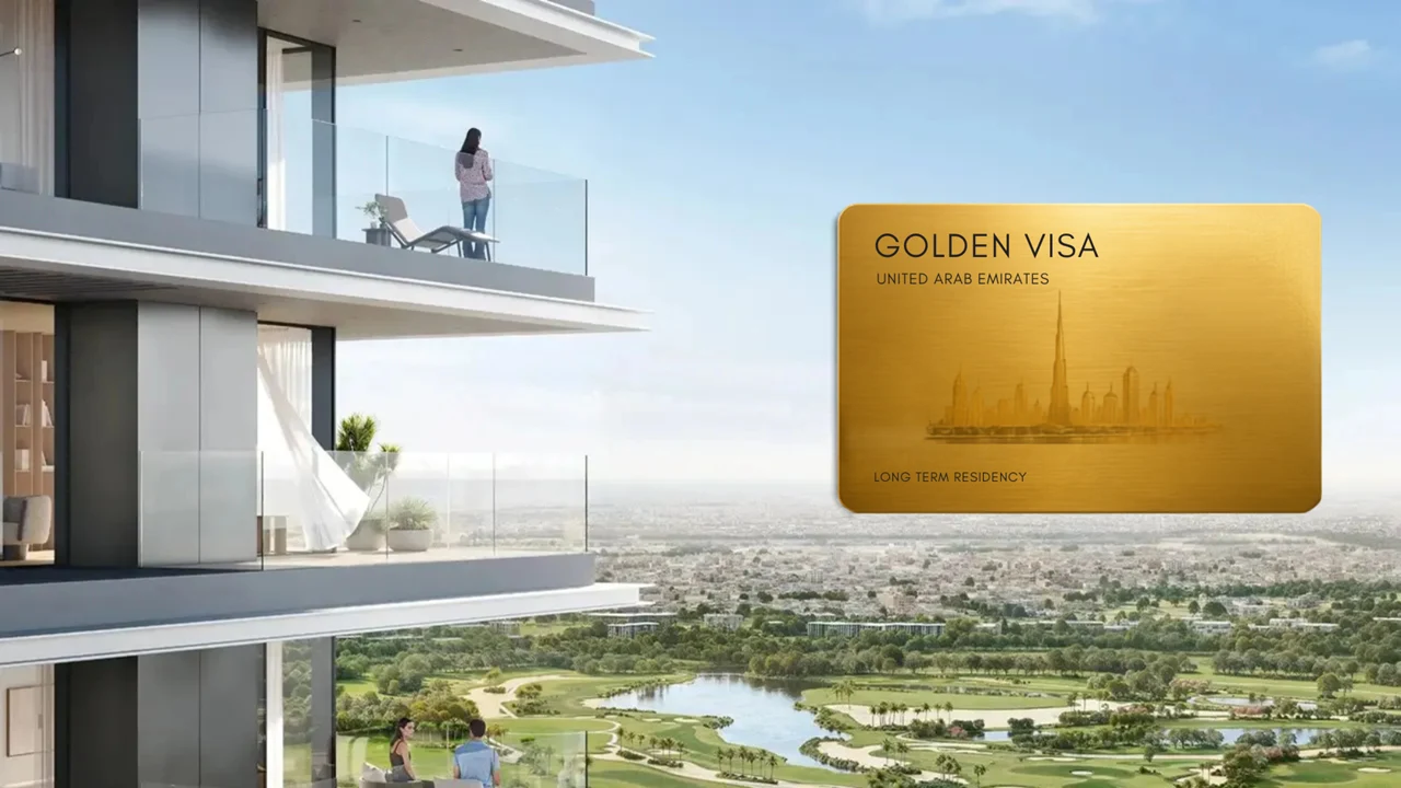 Altan at Dubai Creek Harbour by Emaar Properties apartment balcony view with UAE Golden Visa investment opportunity in Dubai - Presented by Tohid Fetrat