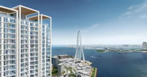 Bluewaters Bay at Bluewaters Island by Meraas residential tower with Ain Dubai and waterfront views in Dubai Presented by Tohid Fetrat